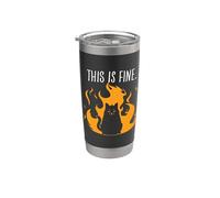 Esto está bien Vaso térmico de acero inoxidable de doble pared