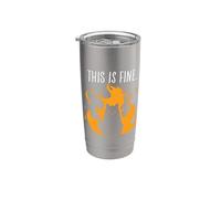 Esto está bien Vaso térmico de acero inoxidable de doble pared