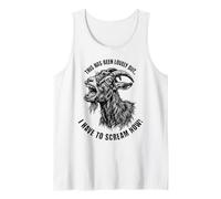 Esto ha Sido Encantador, Pero Tengo Que Gritar Ahora Cabra Camiseta sin Mangas