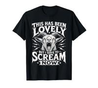 Esto ha Sido Encantador, Pero Tengo Que Gritar Ahora Cabra Gritando Camiseta