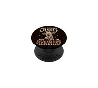 Esto ha Sido Encantador, Pero Tengo Que Gritar Ahora Cabra Gritando PopSockets PopGrip Adhesivo