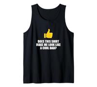 ¿Esto me Hace parecer un Entusiasta Genial de Las bromas de papá Camiseta sin Mangas