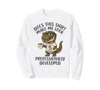 ¿Esto me Hace Ver un Dinosaurio Divertido desarrollado profesionalmente? Sudadera
