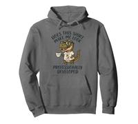 ¿Esto me Hace Ver un Dinosaurio Divertido desarrollado profesionalmente? Sudadera con Capucha
