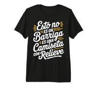 Esto No Es Un Barriga Es Una Camiseta con Relieve Camiseta Premium