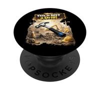 Esto no es un simulacro, Humor de construcción, Casco para Trabajadores PopSockets PopGrip Adhesivo