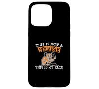 Esto no es una Fase, Esta es mi Cara, Divertido susurrador de Aye-Aye Carcasa para iPhone 15 Pro MAX