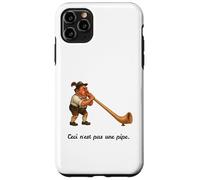 Esto no es una Pipa - Alphorn Gag - Ceci N'est Pas UNE Pipe Carcasa para iPhone 11 Pro MAX