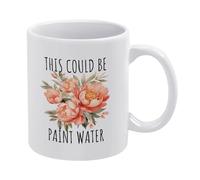 Esto Podría Ser Agua De Pintura Tazas Cerámica Taza De Café Porcelana Taza 330Ml Para Oficina Bebidas Café