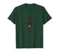 Esto podría ser Vino: Cita ingeniosa para Amantes del Vino Camiseta, Hombre, Verde Bosque, XXL