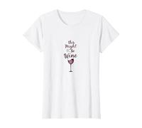 Esto podría ser Vino: Cita ingeniosa para Amantes del Vino Camiseta, Mujer, Blanco, XS