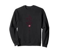 Esto podría ser Vino: Cita ingeniosa para Amantes del Vino Sudadera, Unisex para Adultos, Negro, XXL