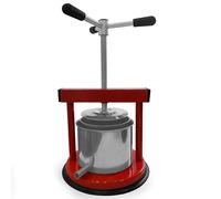 ESTO Prensa de prensado para berenjenas, 1,5/3/5 kg, prensadora de mirto y Nuez, para conservas de zumos y zumos, de Acero Inoxidable alimentario, pequeño Mediano y Grande, Prensa Manual (3 LT)