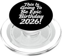 Esto va a ser un diseño épico de cumpleaños 2026 PopSockets PopGrip para MagSafe