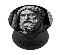 Estoico/Meditaciones Aurelius/Estoicismo/Filosofía Romana PopSockets PopGrip Adhesivo