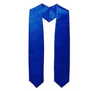 Estola de Graduación 2025 para Adultos Unisex, 63 Pulgadas Faja de Graduación Hombre Mujer, Estola de Satén para Banda Cor-al y Académica para la Escuela Iglesia, 5 Colores