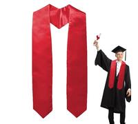Estola de Graduación 2025 para Adultos Unisex, 63 Pulgadas Faja de Graduación Hombre Mujer, Estola de Satén para Banda Cor-al y Académica para la Escuela Iglesia, 5 Colores