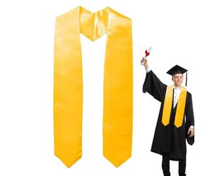 Estola de Graduación 2025 para Adultos Unisex, 63 Pulgadas Faja de Graduación Hombre Mujer, Estola de Satén para Banda Cor-al y Académica para la Escuela Iglesia, 5 Colores