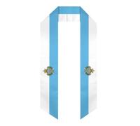 Estola de graduación con la bandera de San Marino, chal de graduación, banda de graduación, promoción de 2026 para estudios en el extranjero, regalos de graduación unisex para adultos