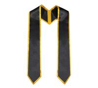 Estola de graduación - Estola de moda para graduación, elegante estola lisa para adultos, cómoda estola de chal de graduación, chal de graduación unisex estándar, estola de de graduación para