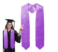 Estola de graduación unisex, unisex, para adultos, unisex, para adultos, con banda de estola para académicos, sencilla estola de graduación