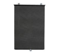 Estor Enrollable con Ventosa Negro,Cortina para Ventana Ajustables Opaco Persiana Enrollable térmica Persianas PVC (45×125cm)