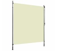 Estor enrollable de exterior color crema 200x270 cm