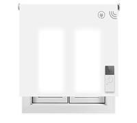 Estor Enrollable motorizado Wi-Fi Smart Roll Translúcido Color Blanco. Medidas: 90cm x 220cm. Contactaremos para su Ajuste a tu Medida Medidas