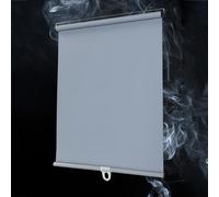 Estor Enrollable Opaca Sin Taladrar,Persiana Enrollable con Sistema de Muelles,Cortinas con Aislamiento Térmico,Retráctil Estores Parasol,para Ventanas,Oficina,Ancho X Alto (90cm x 200cm)