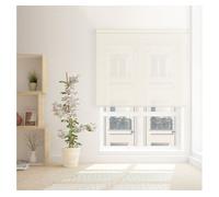 Estor enrollable screen apertura 10% blanco lino 105 x 250cm