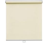 Estor Enrollable Térmico Opaco, Estor Sin Cuerda para Ventana con Sistema Free-Stop, Protección Solar y Privacidad para Hogar Oficina, Instalación con Taladro (Beige W120xH100cm)