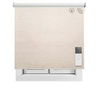 Estor motorizado/Smart Roll Wi-Fi/Opaco y Térmico/Estor Enrollable Inteligente Elija su Medida aproximada y contactaremos para ajustarlo a Medida Color: Lino. Medidas: 160cm x 220cm
