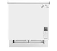Estor motorizado/Smart Roll Wi-Fi/Opaco y Térmico/Estor Enrollable Inteligente Elija su Medida aproximada y contactaremos para ajustarlo a Medida Color: Blanco. Medidas: 80cm x 260cm