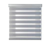 Estor noche y día estores enrollables con acabados en aluminio de máxima calidad gris 180 x 250cm