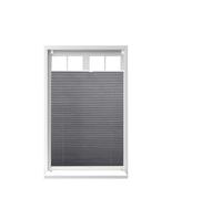 Estor plisado gris sin perforaciones 4 cm 0,4 kg estor plisado transparente