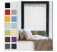 Estor plisado para ventana, sin necesidad de perforación para pegar, marco interior, estores plisados térmicos en el interior, soportes de estor enrollable en el marco, estores enrollables plegables