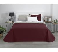 Estoralis AVA | Colcha boutí Reversible | Primavera-Verano-otoño-Invierno 100% Microfibra Extra Suave. | Rojo/Beige | Cama 140/150/160 cm. (250 x 270 cm. AnchoxAlto) | Colcha Multiusos.