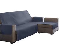 Estoralis AVA | Funda Chaise Longue Moderna | Tejido Acolchado Piedra | Chaisse Longue 290 cm Brazo Derecho Tamaño de Tela 290 x 255 cm (Ancho por Alto) | Protector para Todo Tipo de Sofás