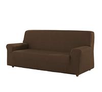 Estoralis Berta | Funda Sillon de Diseño Moderno | Tejido Elastico Marron | para 3 Plazas (de 170 a 220 cm.) | Maxima Adaptabilidad a Todo Tipo de sillones