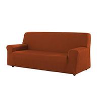 Estoralis Berta | Funda Sillon de Diseño Moderno | Tejido Elastico Teja | para 2 Plazas (de 120 a 170 cm.) | Maxima Adaptabilidad a Todo Tipo de sillones