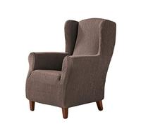 Estoralis Beta | Funda Sillon de Diseño Moderno | Tejido Elastico Caldera | para Sillon Orejero de 70 a 110 cm. | Protector de Sillon | Adaptable a Todo Tipo de Sillones