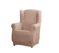 Estoralis Borneo | Funda de Sillon Bielástica | Tejido Súper Elástico C/ 03 Rosa | para Sillon Orejero de 70 a 110 cm. | Protector de Calidad | Súper Ajustable