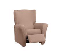 Estoralis Borneo | Funda de Sillon Bielástica | Tejido Súper Elástico C/ 03 Rosa | para Sillon Relax de 70 a 90 cm. | Protector de Calidad | Súper Ajustable