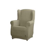 Estoralis Borneo | Funda de Sillon Bielástica | Tejido Súper Elástico C/ 08 Lino | para Sillon Orejero de 70 a 110 cm. | Protector de Calidad | Súper Ajustable