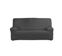 Estoralis Borneo | Funda de Sofá Bielástica | Tejido Súper Elástico C/ 11 Gris Oscuro | para Sofá 4 Plazas de 220 a 260 cm. | Protector de Calidad | Súper Ajustable