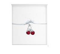 Estoralis Cocina| Estor Enrollable Diseño Moderno|Sin Taladrar Translúcido Estampado | Modelo C-101 | 80 x 150 cm (Ancho/Alto) Tamaño Tela 77 x 150 cm | Estores para Ventanas y Puertas