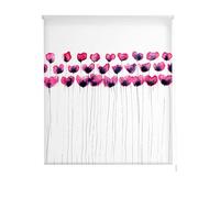 Estoralis Flores y Plantas | Estor Enrollable Diseño Moderno | Translúcido Estampado Digital | Modelo F-3133 | 150 x 180 cm (Ancho/Alto) Tamaño Tela 147 x 175 cm | Estores para Ventanas y Puertas