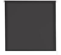 Estoralis Gove | Estor Enrollable Diseño Moderno | Sin Taladrar Translúcido Liso | Color Antracita | 100 x 180 cm (Ancho/Alto) Tamaño Tela 97 x 175 cm | Estores para Ventanas y Puertas