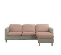 Estoralis Java | Funda Asiento y Respaldo sofá y sillón Bielástica | Tejido Súper Elástico C/ 03 Rosa | Talla L (Entre 50-85 cm x 95-130 cm y 10-20 cm Alto