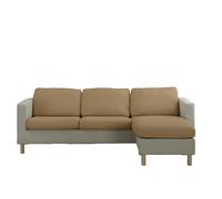 Estoralis Java | Funda Asiento y Respaldo sofá y sillón Bielástica | Tejido Súper Elástico C/ 06 Beige | Talla S (Entre 50-85 cm x 45-65 cm y 10-20 cm Alto